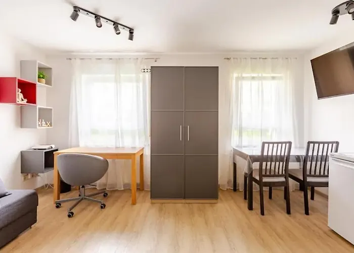 Moderne Einraumwohnung In Mit Netflix Zugang * Leipzig